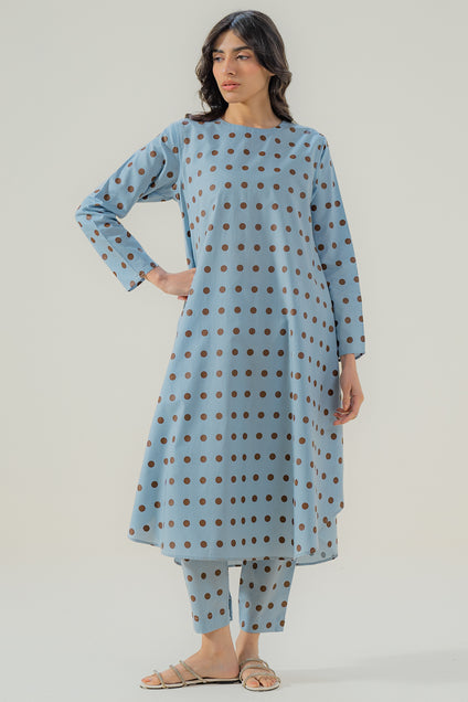 Blue Polka 2 piece