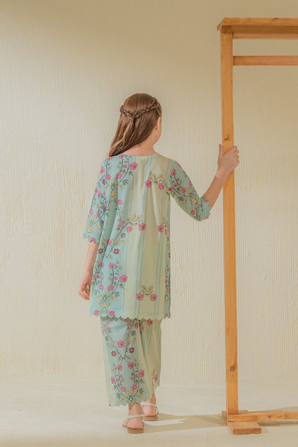 Serene stripes 2 piece