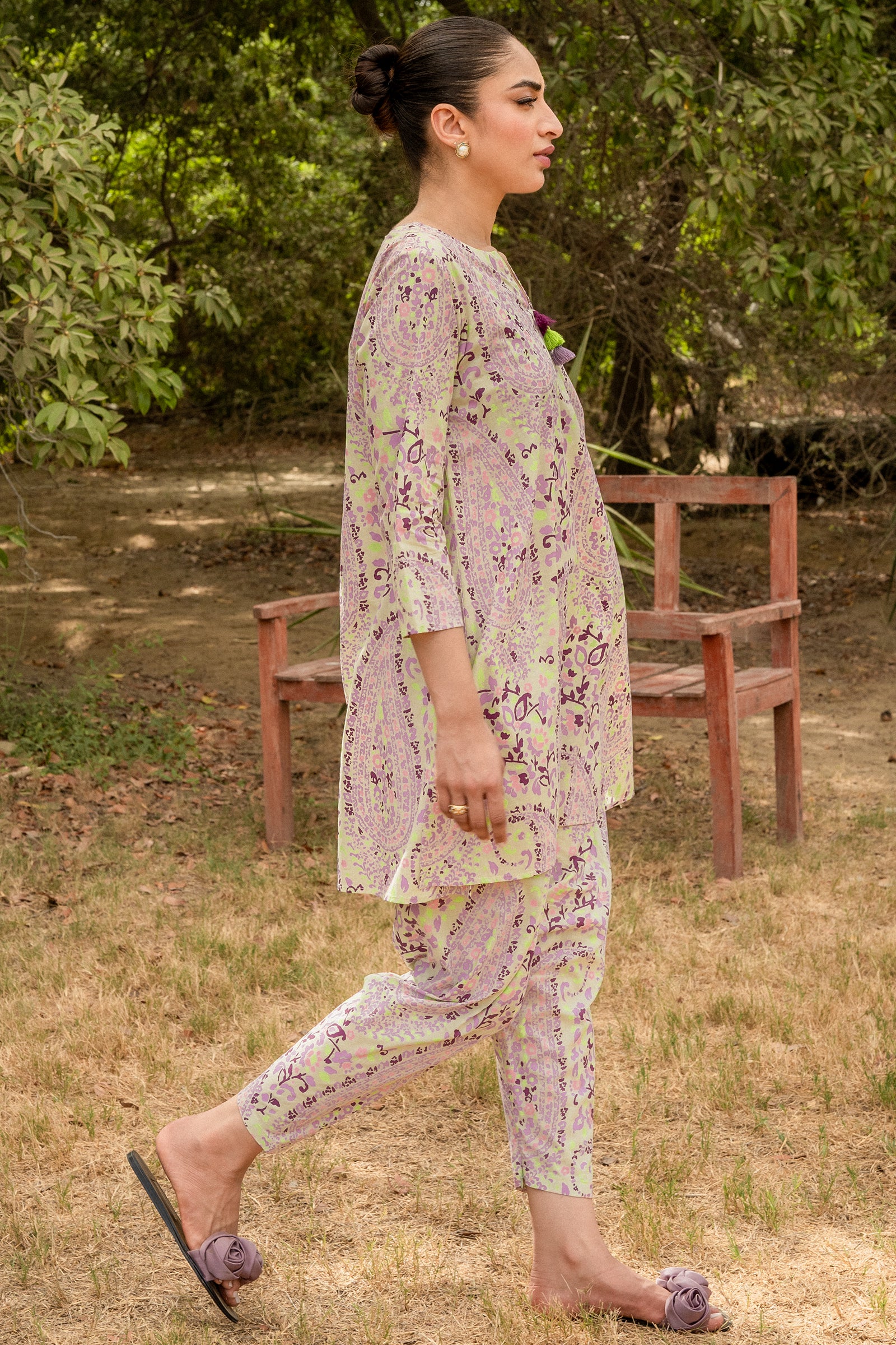 Sage Paisley 2 piece