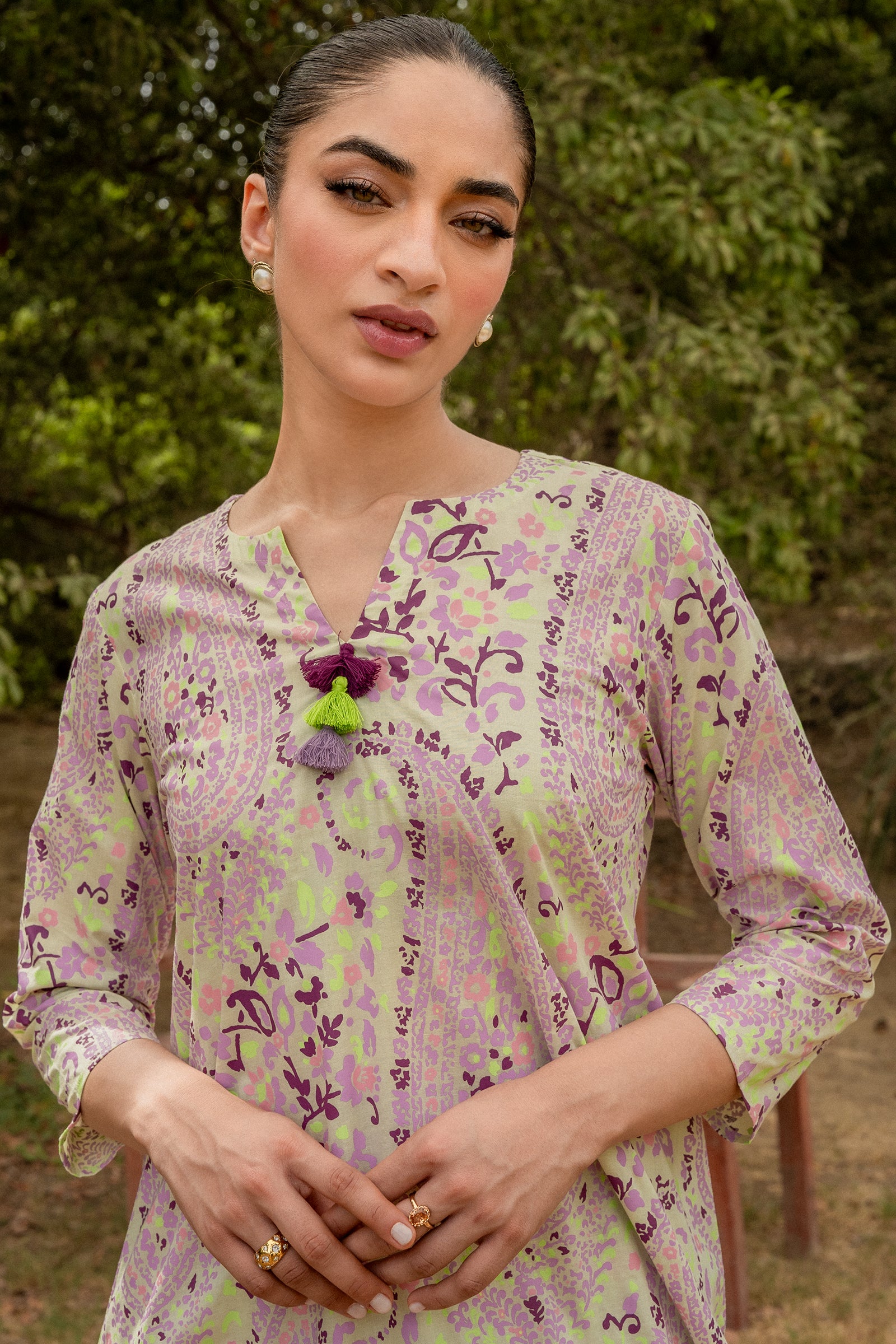 Sage Paisley 2 piece