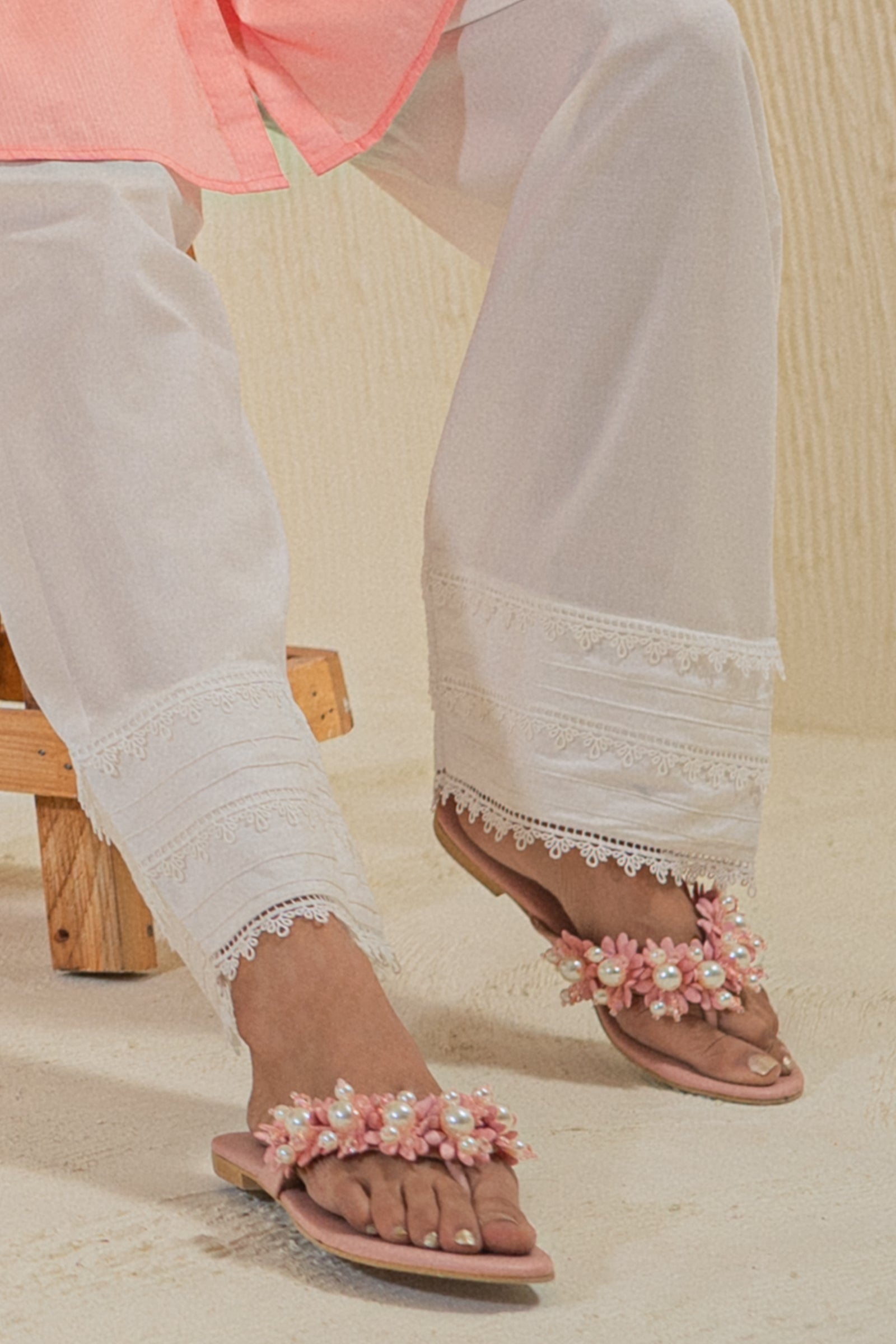 Laced Shalwar
