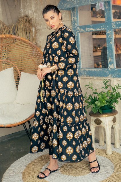 Gold Paisley 1 piece