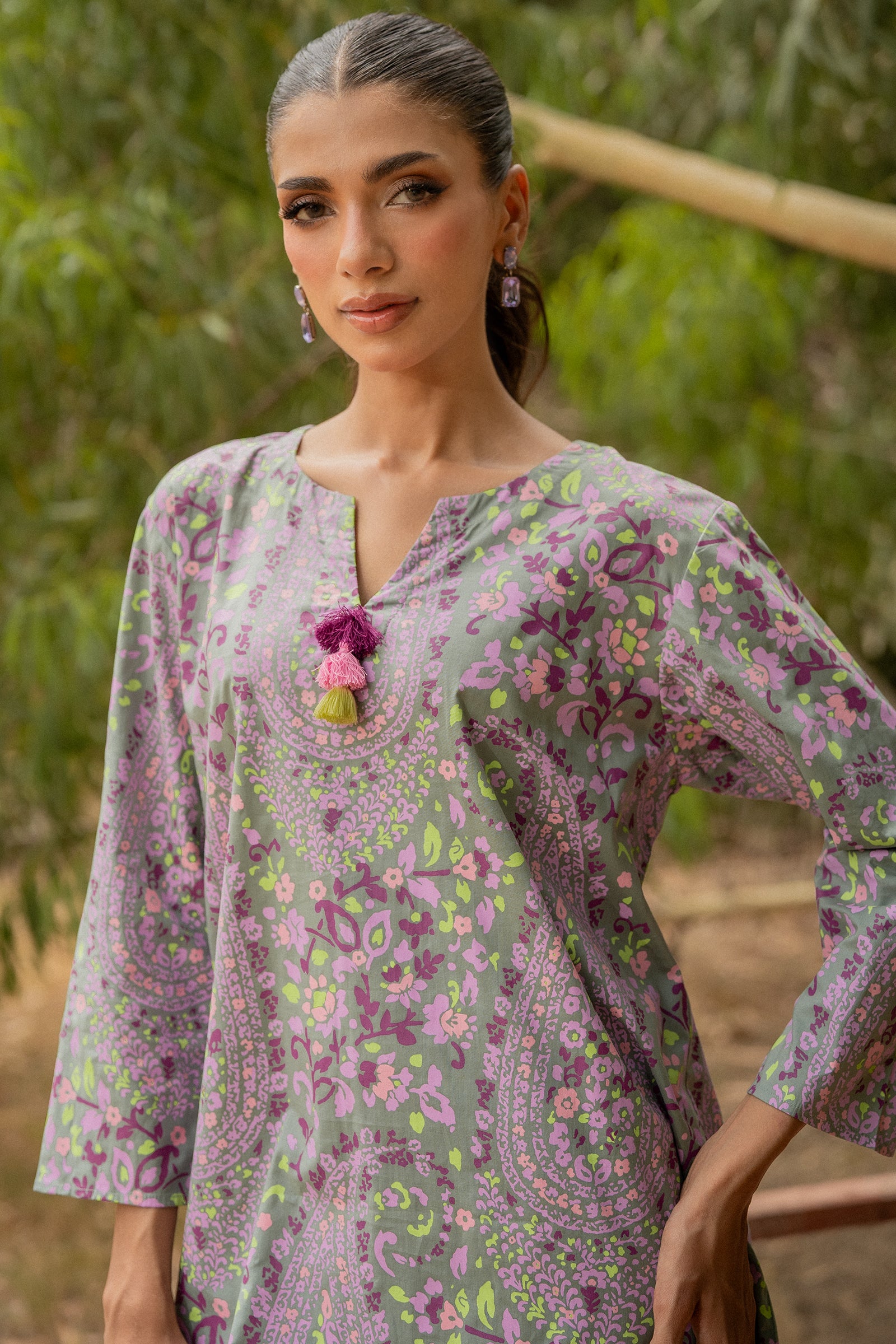Sage Paisley 2 piece
