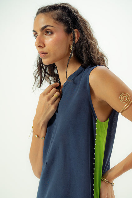 Lime Sleeveless 2 piece