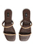 Flat brown sandals