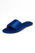 Flat blue sandals