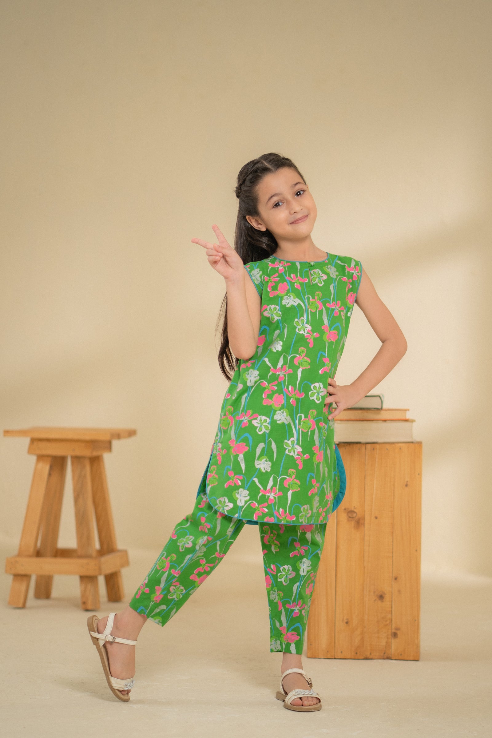 Neon Flower 2 piece